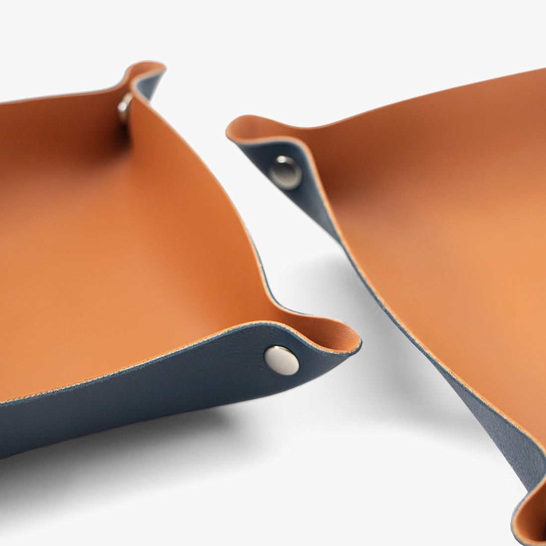 Multi-purpose Desk Organiser | Vegan Leather (Set of two)