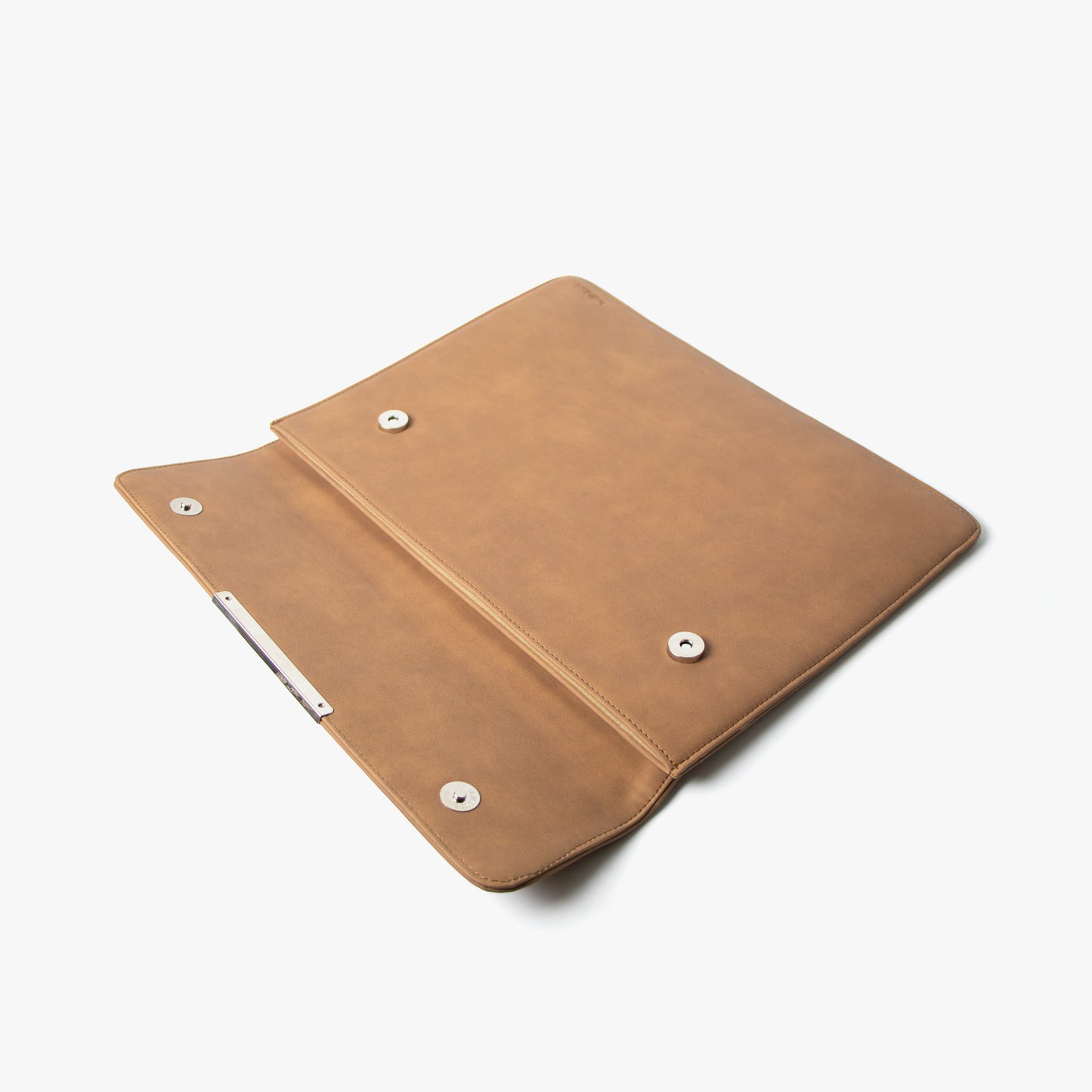 16" Snap On Laptop Sleeve | Vegan Leather