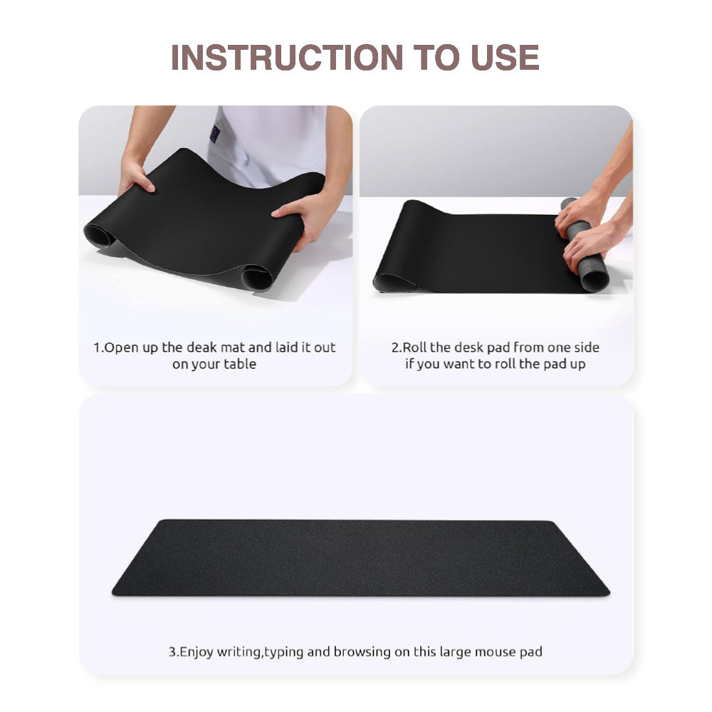 Reversible Desk Mat | Vegan Leather (90 x 45cm)
