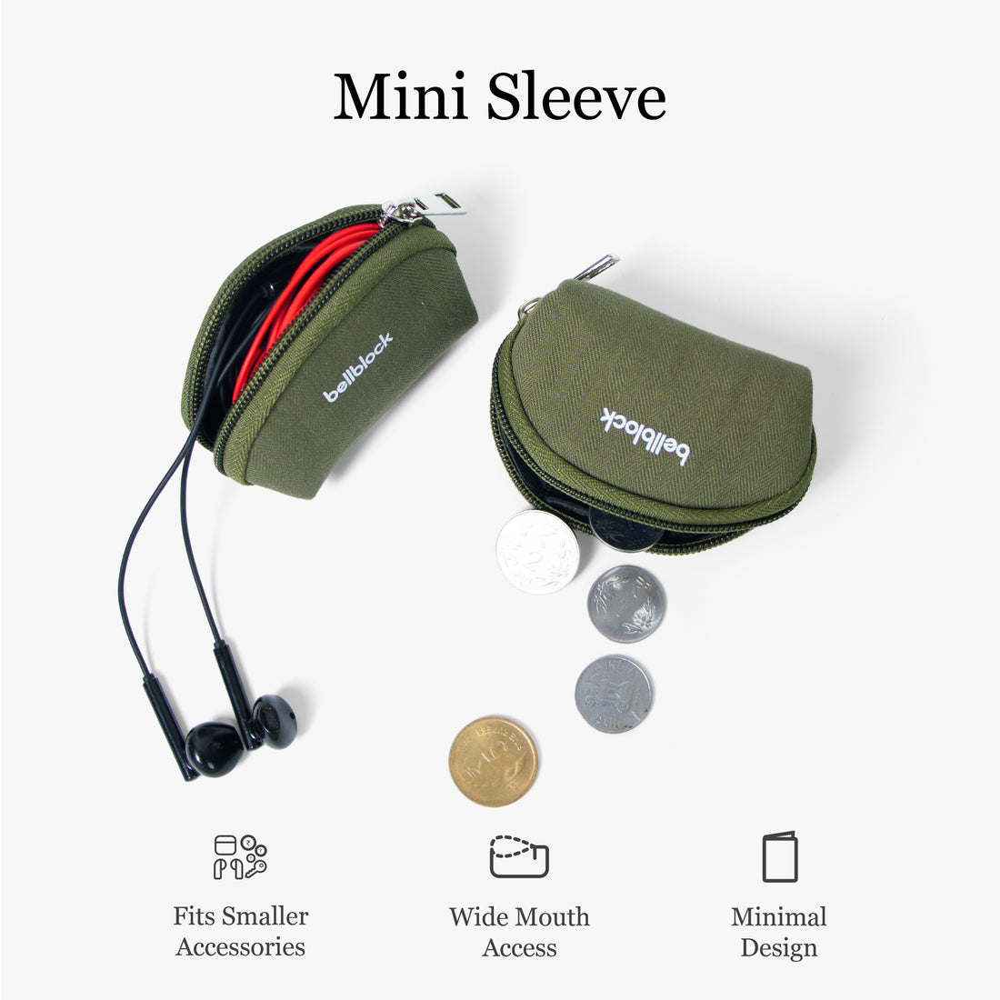 Mini Pouch| Cotton Canvas