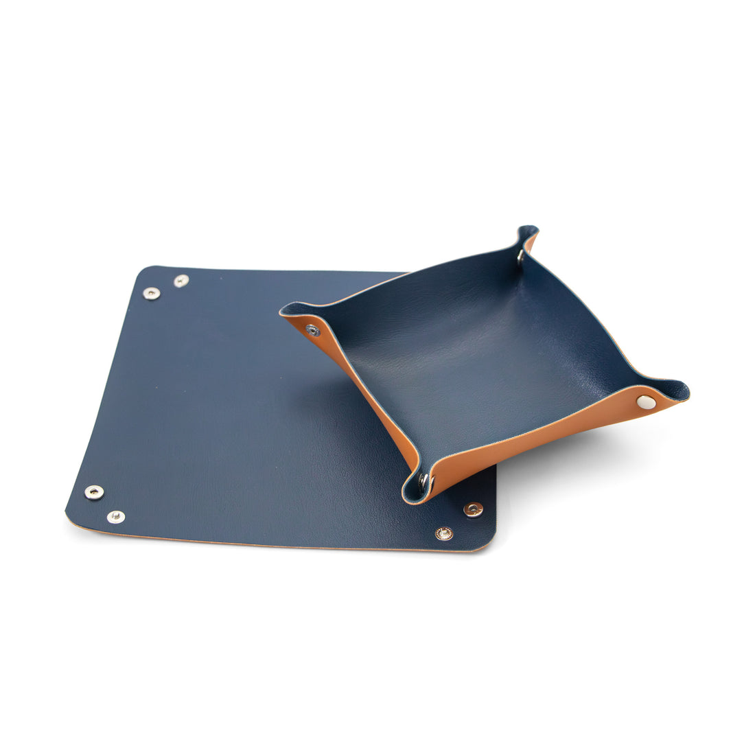 Multi-purpose Desk Organiser | Vegan Leather (Set of two)