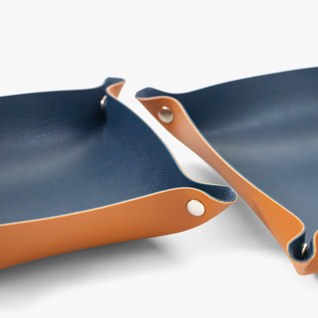 Multi-purpose Desk Organiser | Vegan Leather (Set of two)