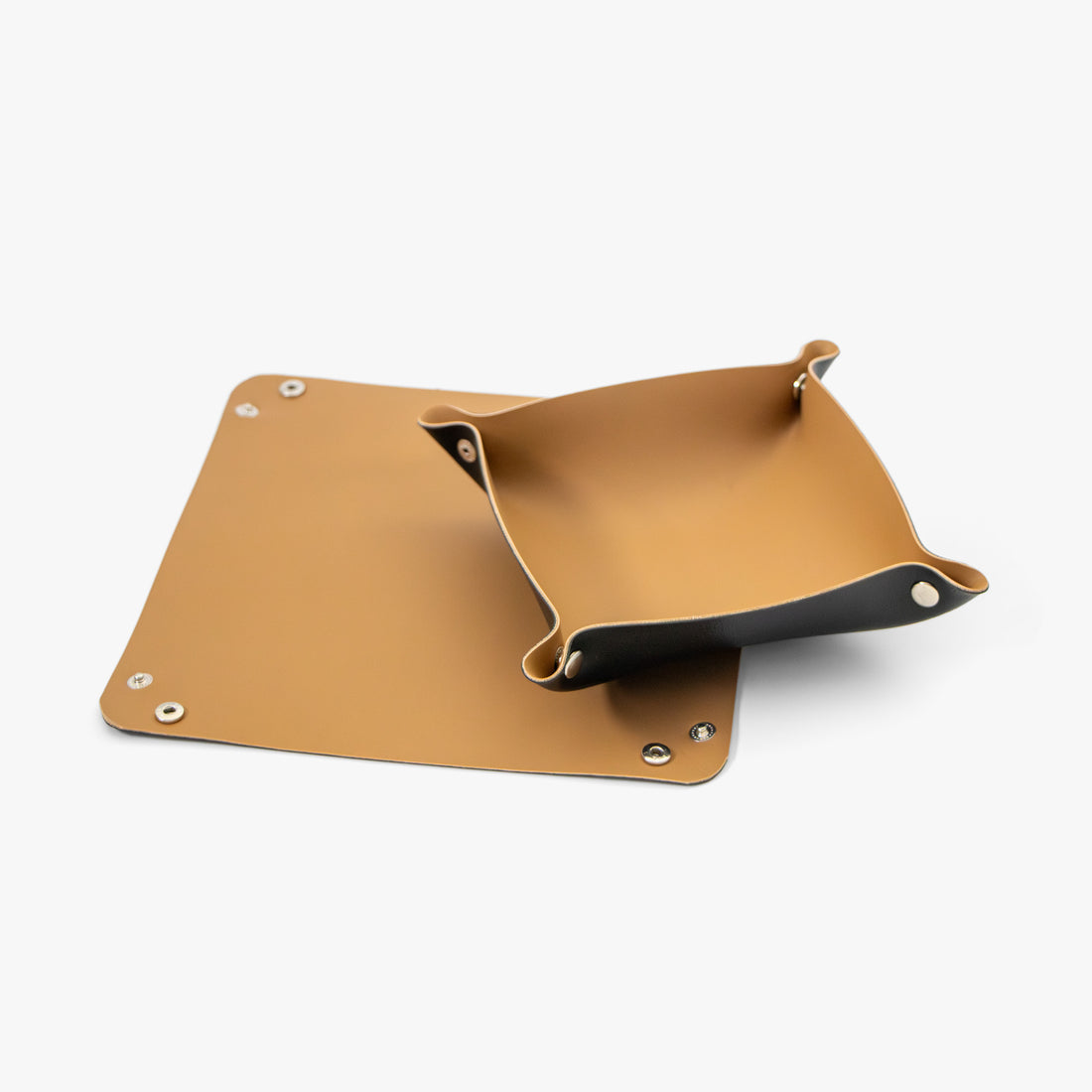 Multi-purpose Desk Organiser | Vegan Leather (Set of two)