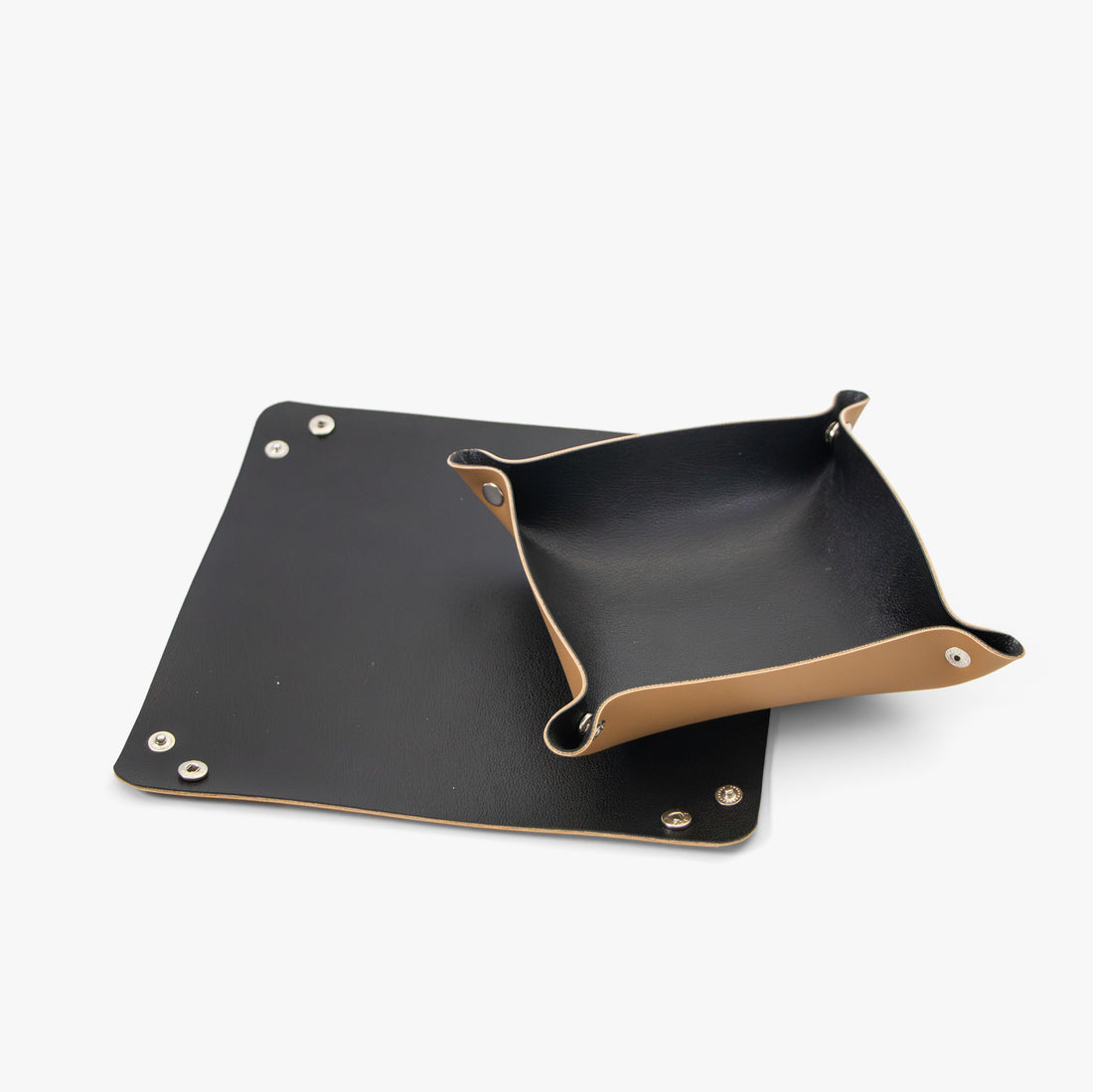 Multi-purpose Desk Organiser | Vegan Leather (Set of two)