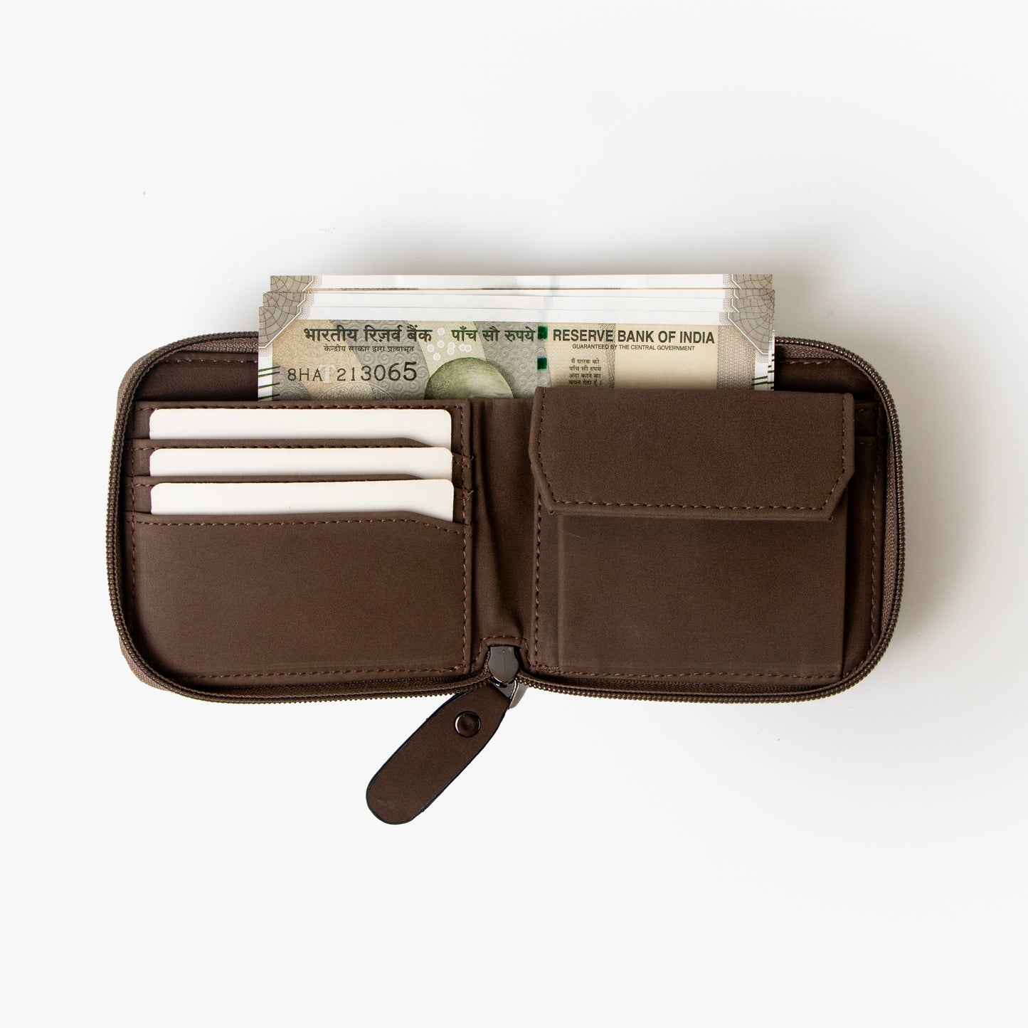 Classic Zip Wallet | Vegan Leather