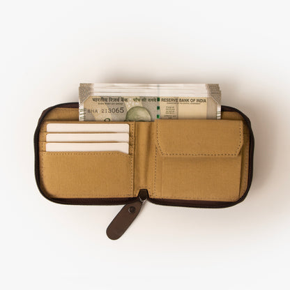 Classic Zip Wallet | Canvas