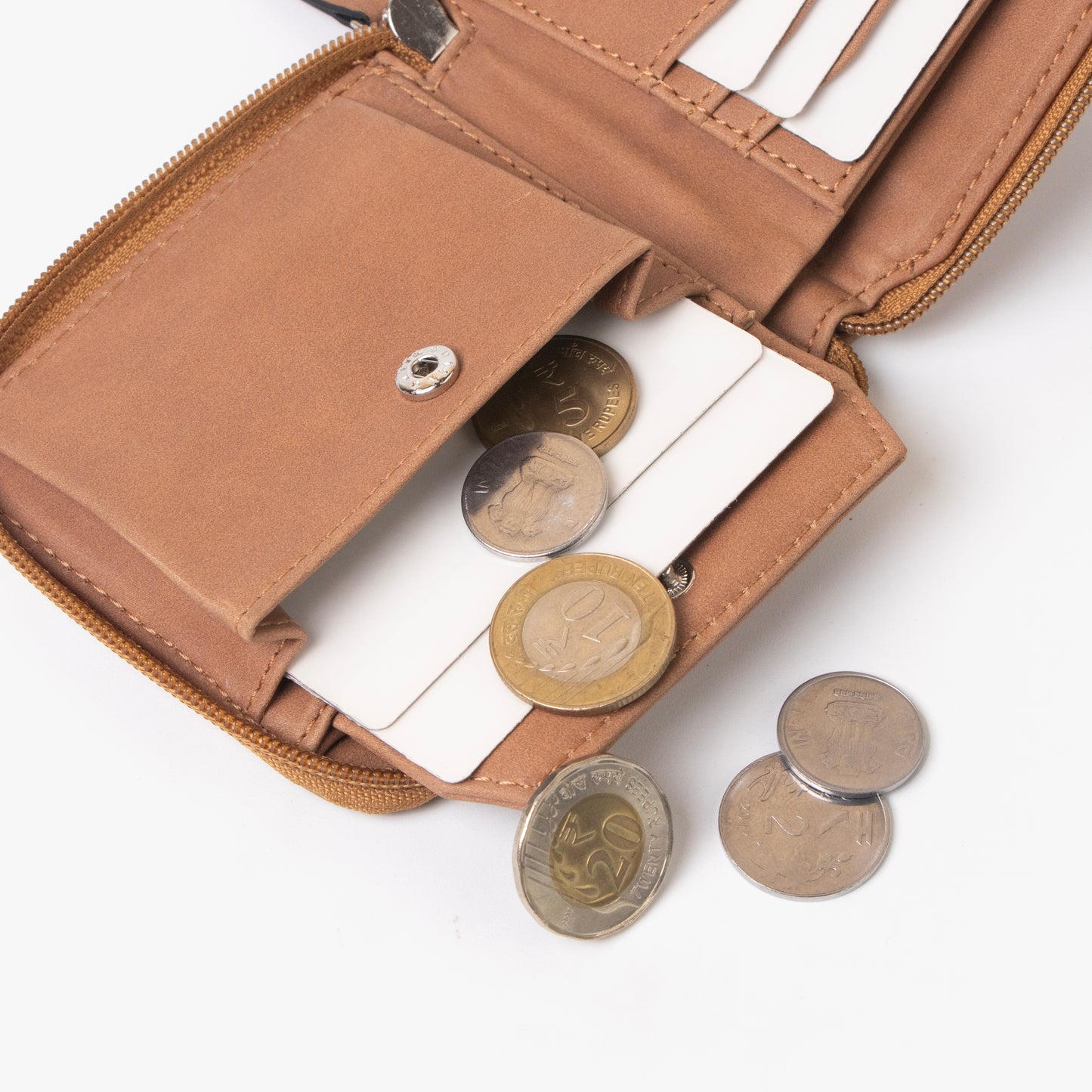 Classic Zip Wallet | Vegan Leather