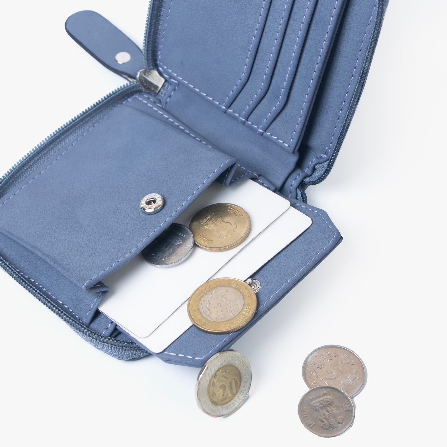 Classic Zip Wallet | Vegan Leather