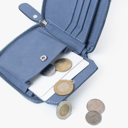 Classic Zip Wallet | Vegan Leather