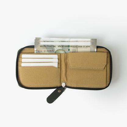 Classic Zip Wallet | Canvas
