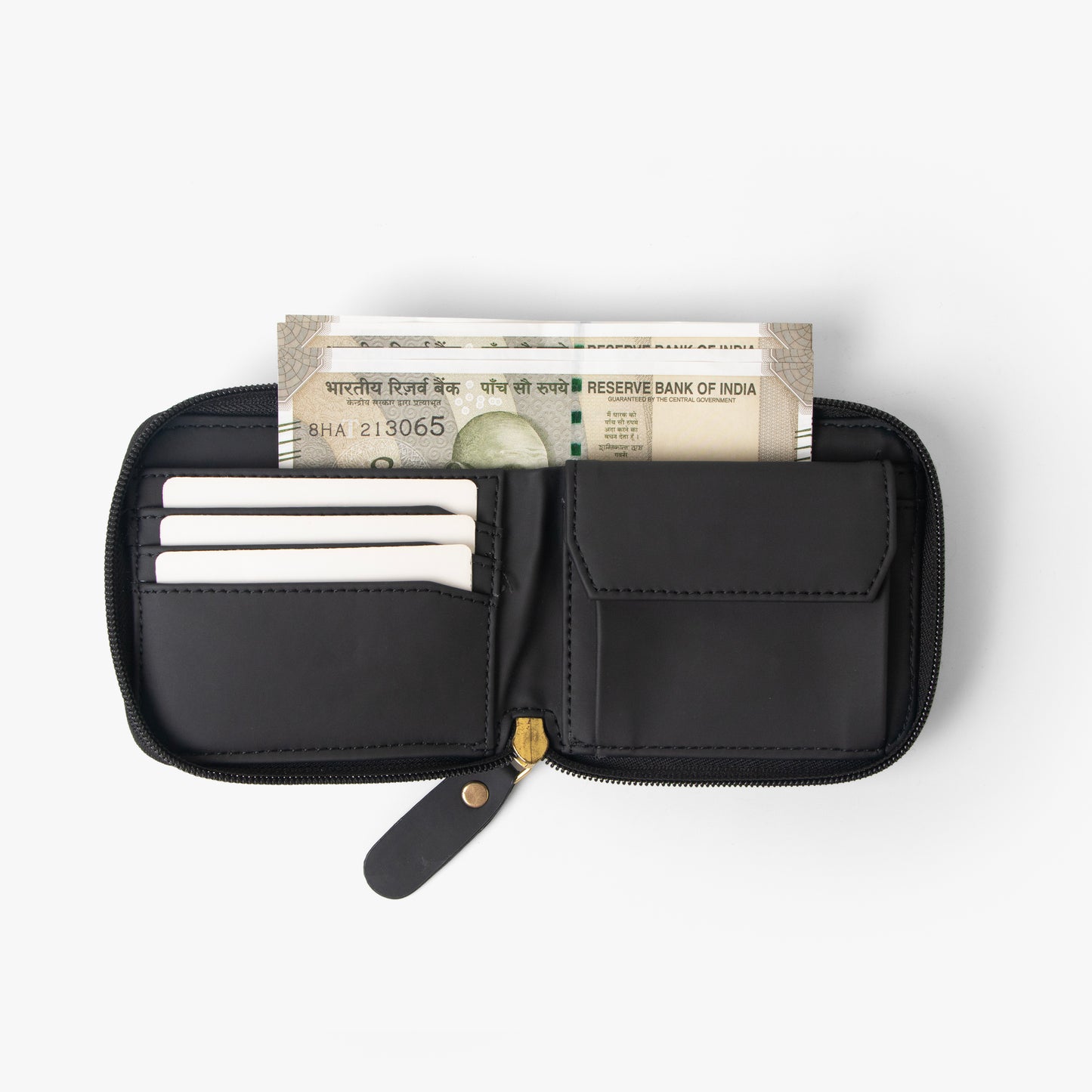 Classic Zip Wallet | Vegan Leather