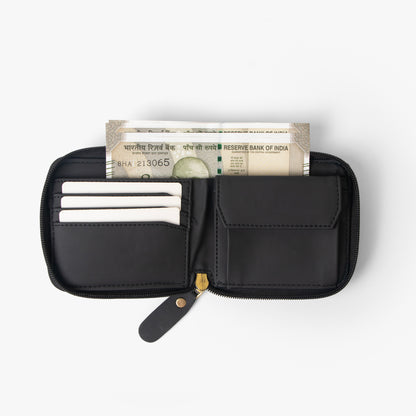 Classic Zip Wallet | Vegan Leather