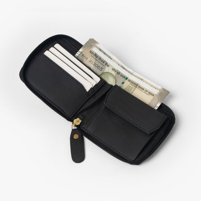 Classic Zip Wallet | Vegan Leather