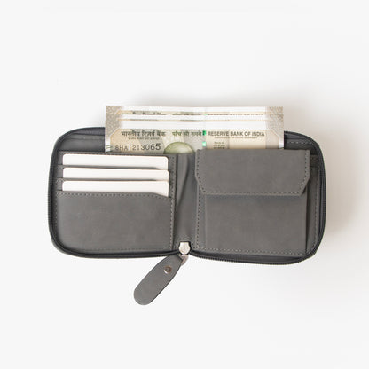 Classic Zip Wallet | Vegan Leather