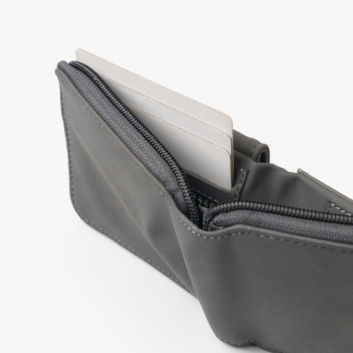 Classic Zip Wallet | Vegan Leather
